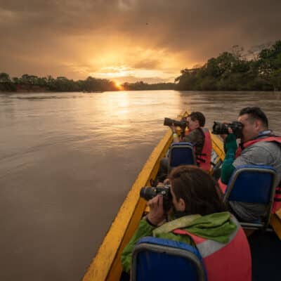 Atardecer en el Río Guayabero
